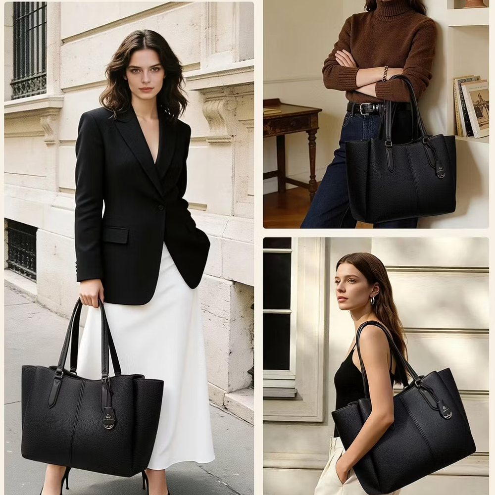 Borsa Essenza™ - Elegante e Raffinata con Triplo Scomparto